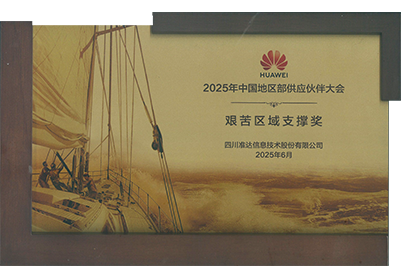 2025年华为中国地区部艰苦区域支撑奖